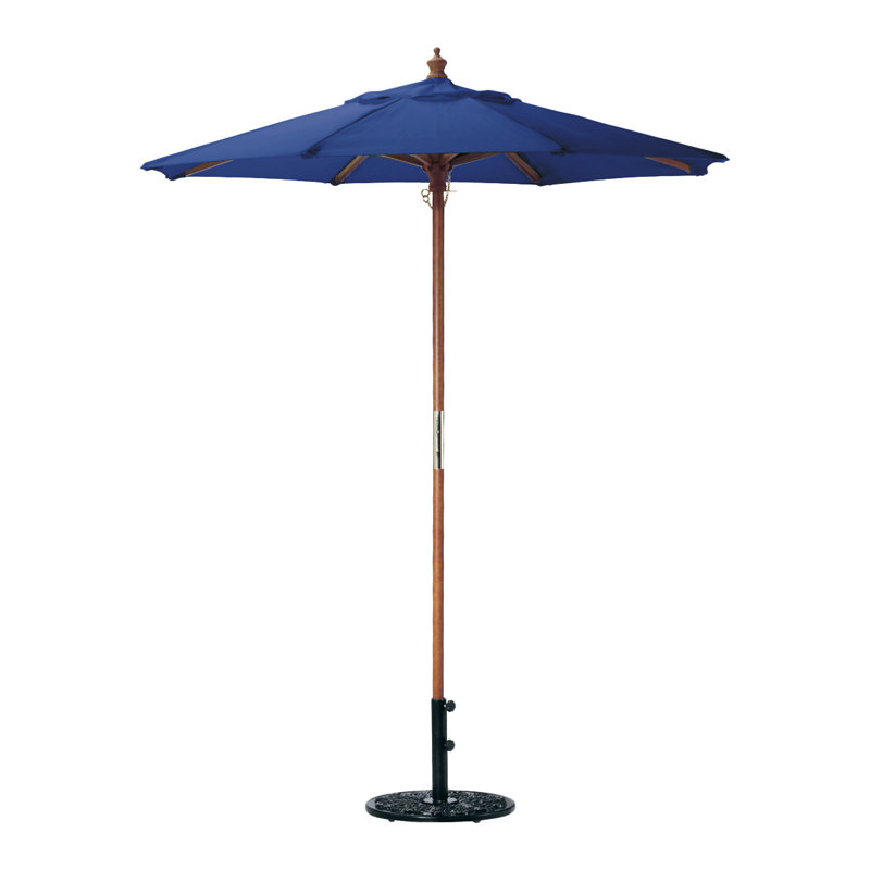Oxford 72'' W Sunbrella® Umbrella, Navy Sunbrella®