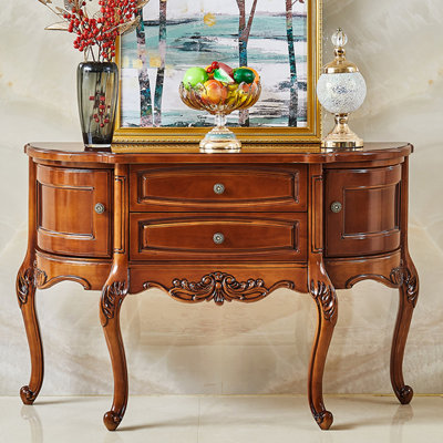 Console de luxe de style européen