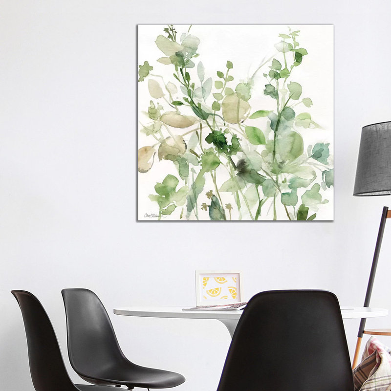 Anemones In Hatbox by Danhui Nai - Painting on Canvas, 93.98 cm H x 93.98 cm W, Classic Wood Framed Canvas