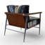 Crillon - Fauteuil d'appoint rembourré en marbre-1560186274