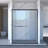56 - 60"x70" Shower Door, Aluminum Alloy Frame, Double Sliding, 8mm Tempered Glass, Black Hardware, Bathroom, Waterproof, Simple Install Procedure Enclosure, Matte Black, Effortless Way
