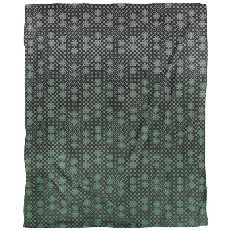 Housse de couette simple Katelyn Elizabeth, Housse de couette pour très grand lit, Microfibre, Vert foncé