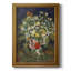 Bouquet de fleurs dans un vase, toile tendue de qualité supérieure - prête à être accrochée-1563894101