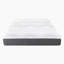 Matelas hybride en mousse viscoélastique gélifiée infusée de gel de thé vert moderne et contemporain de 12 po avec base infusée de charbon Gann, niveau de confort ferme-257920680