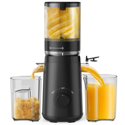 Cold Press Juicer with 5.3" Extra Large Feed Chute