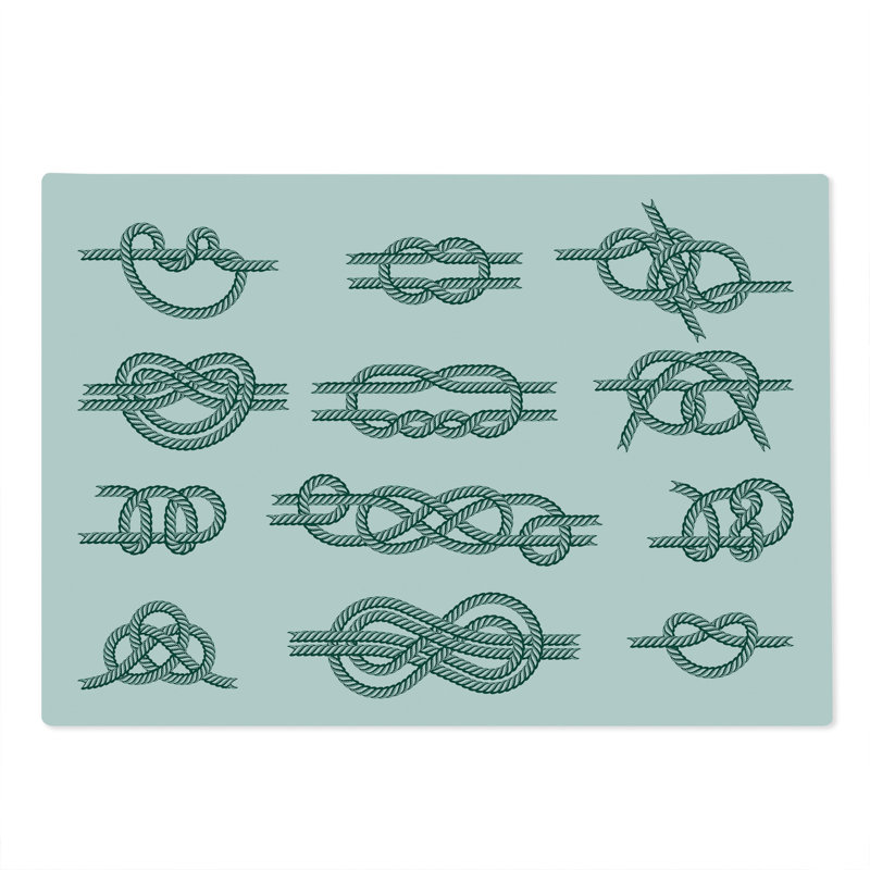 Planche à découper en verre marine east urban home, 15,5 po x 11,5 po