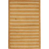 Hand-Knotted High-Quality Orange Area Rug