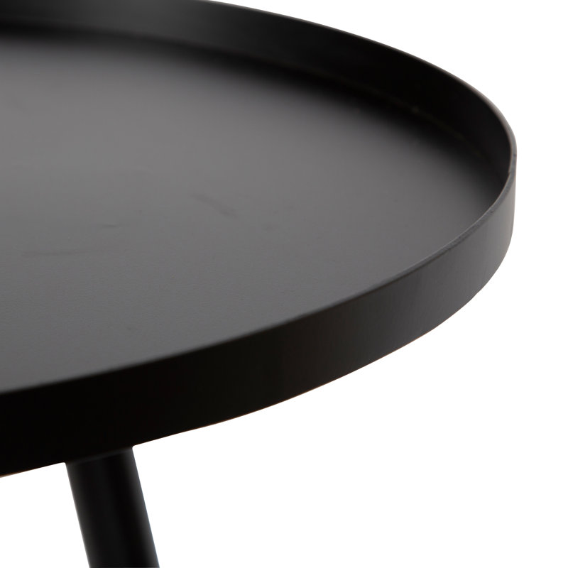 Table de bout Ashney, Noir