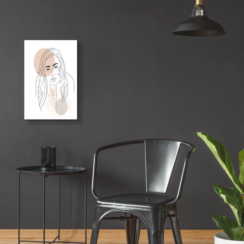 «Portrait de femme» par Sabrina Balbuena, H 24 po x l 16 po