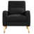 100 % polyester noir est en rupture de stock