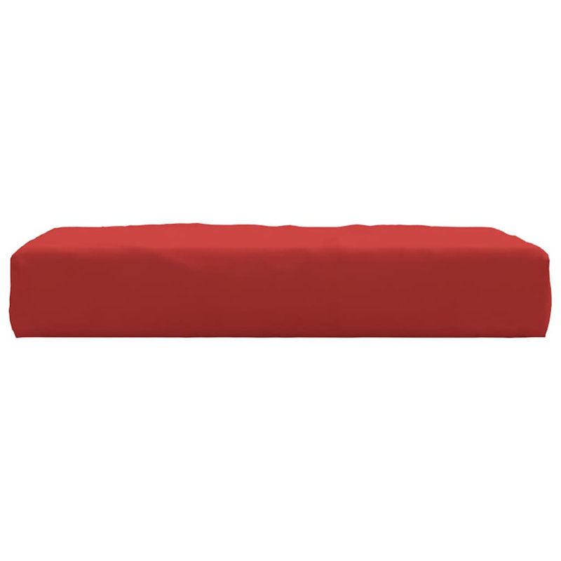 Coussin de patio en tissu Oxford, Tissu - Rouge