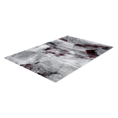 Tapis abstrait noir