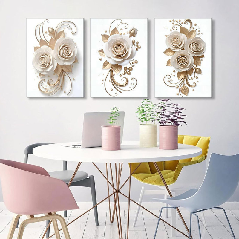 3 Piece Wrapped Canvas Print