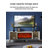 Light Luxury Solid Wood Storage Fireplace Cabinet with Artificial Flame for Home