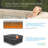  Ariana® 6-Person 30-Jet Lounger Hot Tub Spa with Built-In Ice Bucket, 5 BHP 2-Speed Pump, LED Lighting, 4kW Stainless Steel Heater and Ozonator, Insulated Cover Included-99471672