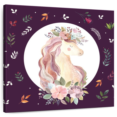 Ashelle licorne fleurie