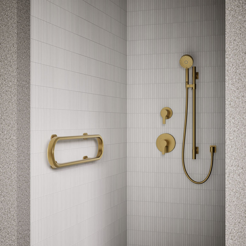 Belay Grab Bar Loop, Laiton brossé