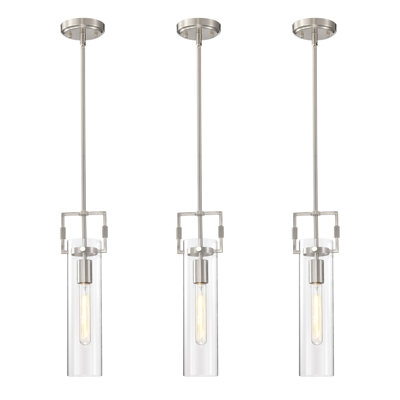 Luminaire suspendu cylindrique à 1 lumière Heffron