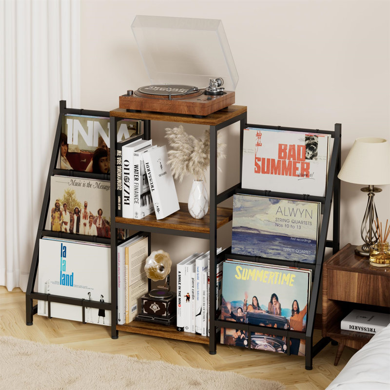 Bozhanka 76.5cm H Media Shelves