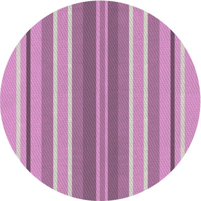 Tapis de zone rose à motif
