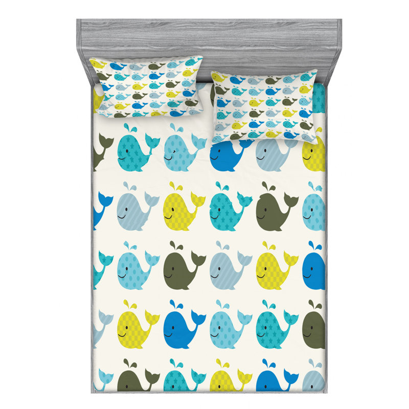 Microfiber Sheet Set, Full Sheet Set + Fitted Sheet + 2 Pillowcases
