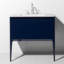 Luxe 42.4" Wall Mounted Single Bathroom Vanity with Top-1474854609
