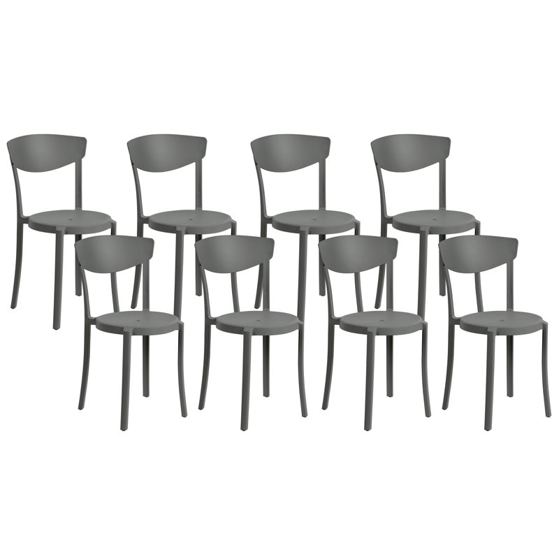 Vieste Dining Chair, Dark Grey
