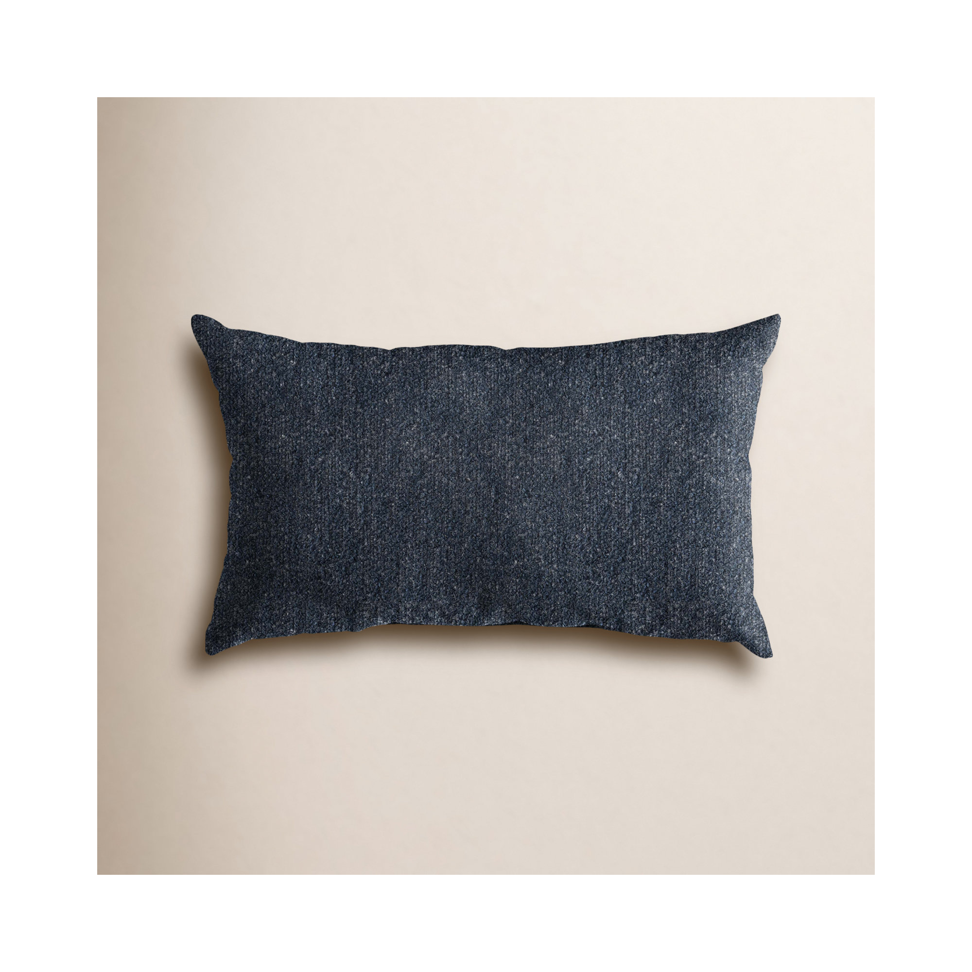 Cambry Sunbrella® Indoor/Outdoor Lumbar Pillow, 20" x 13" , Indigo