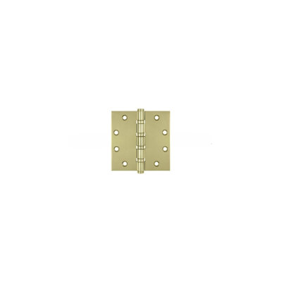Deltana DSB45NB3-UNL charnières carrées 4 1/2 po x 4 1/2 po, roulement à billes en laiton non laqué