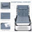 Chaise longue pliante rembourrée-488966847