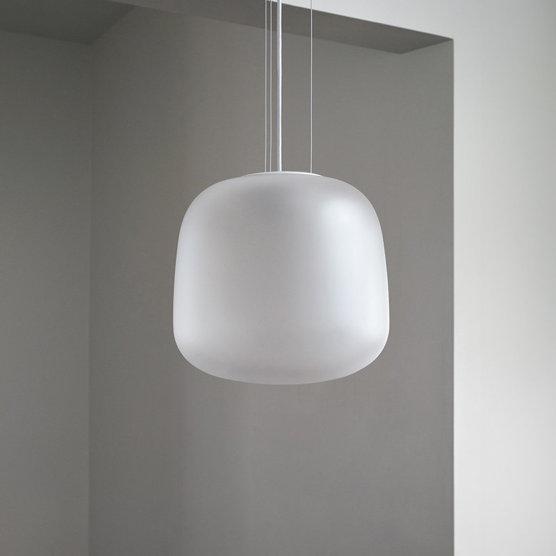 Point Pendant, Clear, 9.44" H x 9.84" W