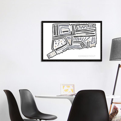 Connecticut by Statement Goods - Floater Frame Gallery-Wrapped Canvas Giclée on Canvas
