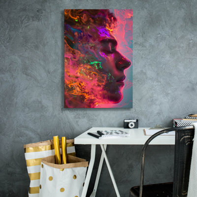 Bungalow Rose 'Endless' by Katalina Ooma Canvas Wall Art