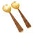 Baskett Stainless Steel Salad Servers