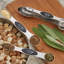 Cheer Collection Stainless Steel Magnetic Measuring Spoons Set with Leveler