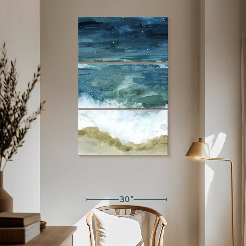 Gillard Shattered Waved I, 65" H x 42" W