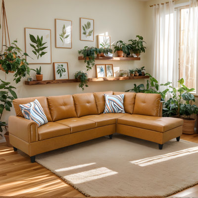 Canapé de luxe en cuir respirant - confortable, élégant et durable pour le salon, la chambre à coucher ou le bureau