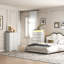 Ensemble de rangement vintage 2 pièces pour chambre à coucher avec commode haute à 6 tiroirs et commode à 6 tiroirs éclairées par DEL-1795092745