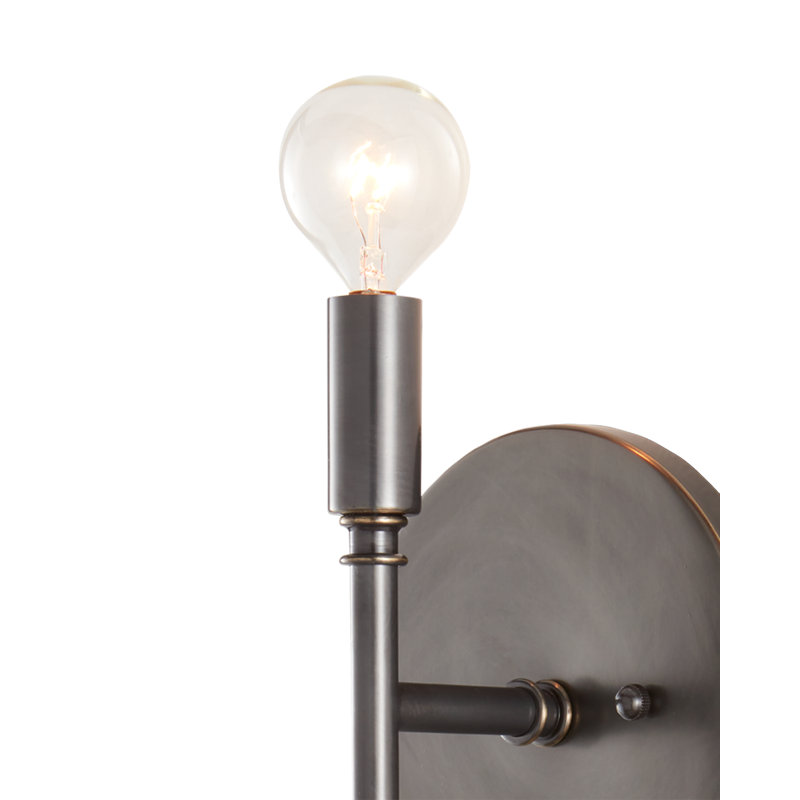 Bagno 1 - Light Armed Sconce, Oil Rubbed Bronze