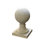 Small Sphere Square Base Finial Statue