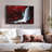 " Red Autumn Waterfall "-100690567