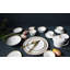 Golden Edge 32 oz. Théière en porcelaine tendre
