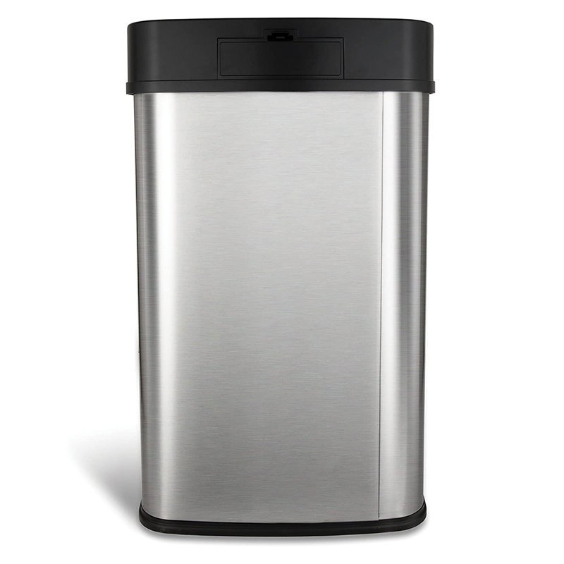 Stainless Steel Motion Sensor Trash Can - 13.2 Gallons