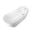 Julia 66'' x 28.37'' Soaking Acrylic Bathtub-63170711