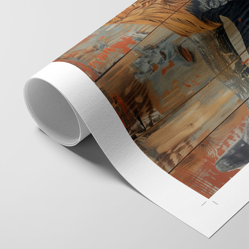 ANIMAUX série DVII - Impression sur toile seulement - NON CADRE, H 12 po x l 8 po