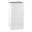 Armoire murale à une porte avec 2 tablettes (l 12 po x P 12 po x H 36 po)-620019021-620019013