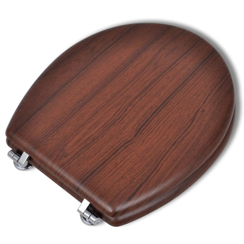 Arbor Round Standard Toilet Seat, Brown