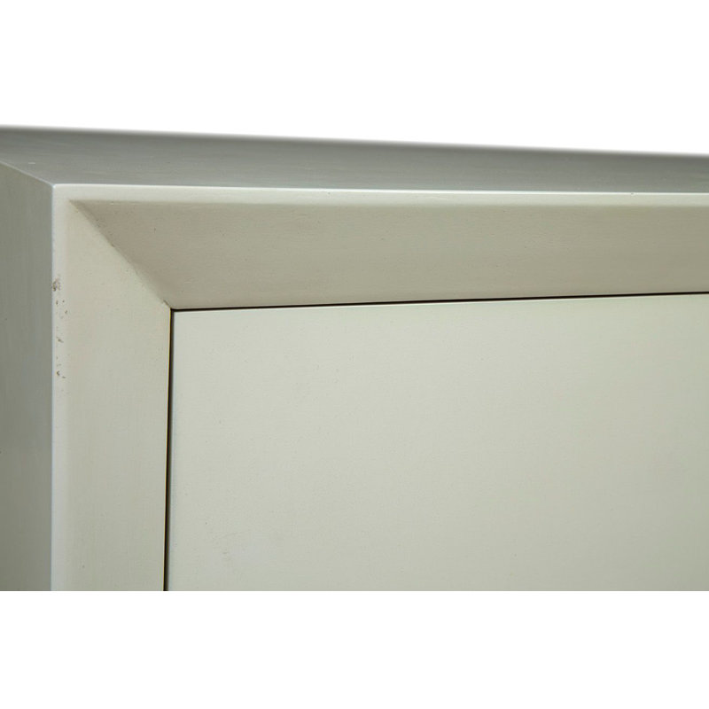 Commode 4 tiroirs Nelvie, Blanc