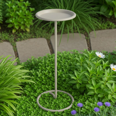 Support pour plante rond en métal