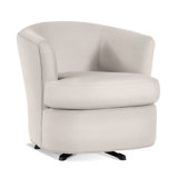 Swivel Barrel Chair